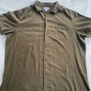 Abound Men's Green Short Sleeve Shirt